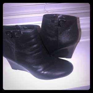 Tory Burch wedge booties